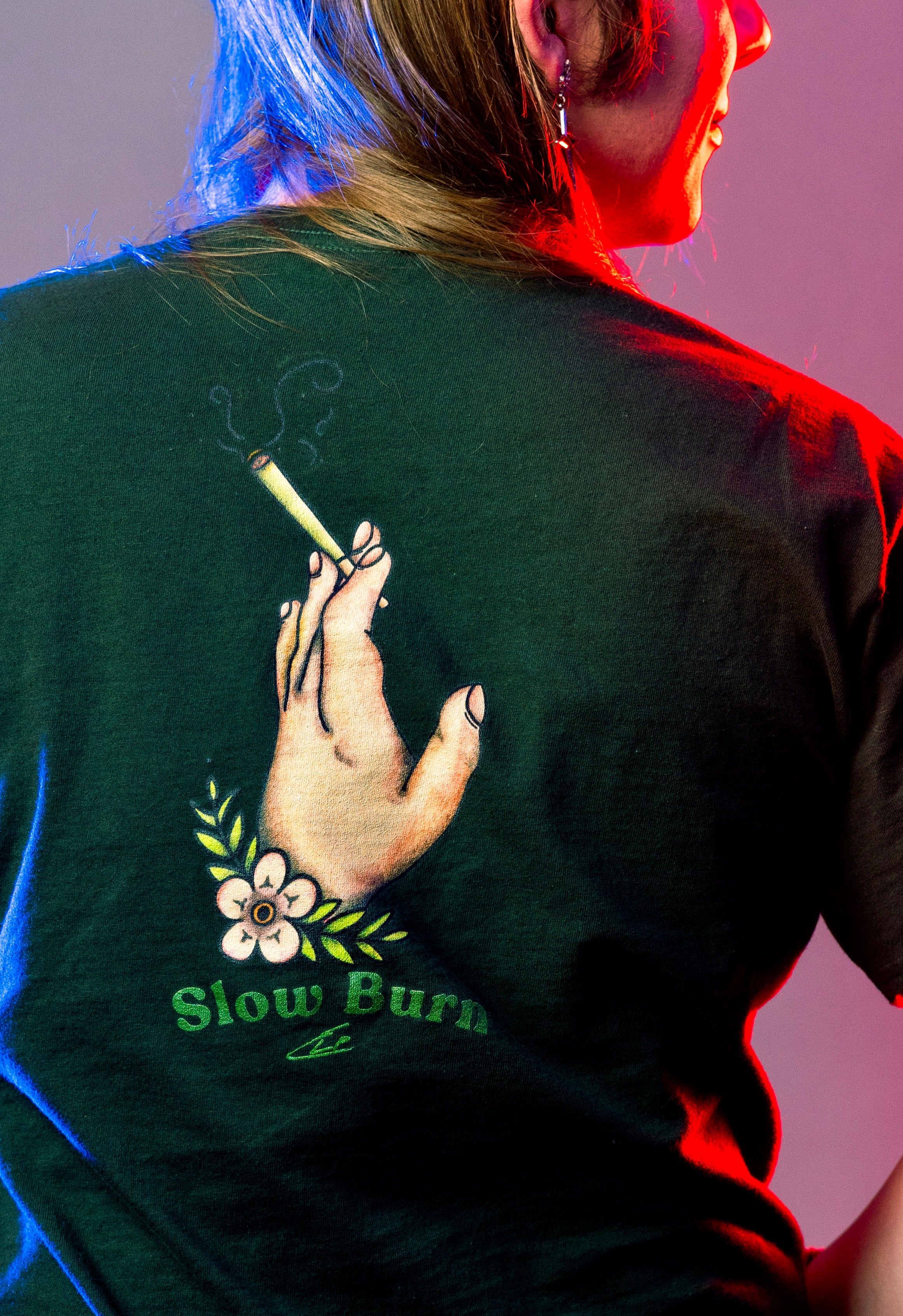 "Slow Burn" Unisex Graphic Tee