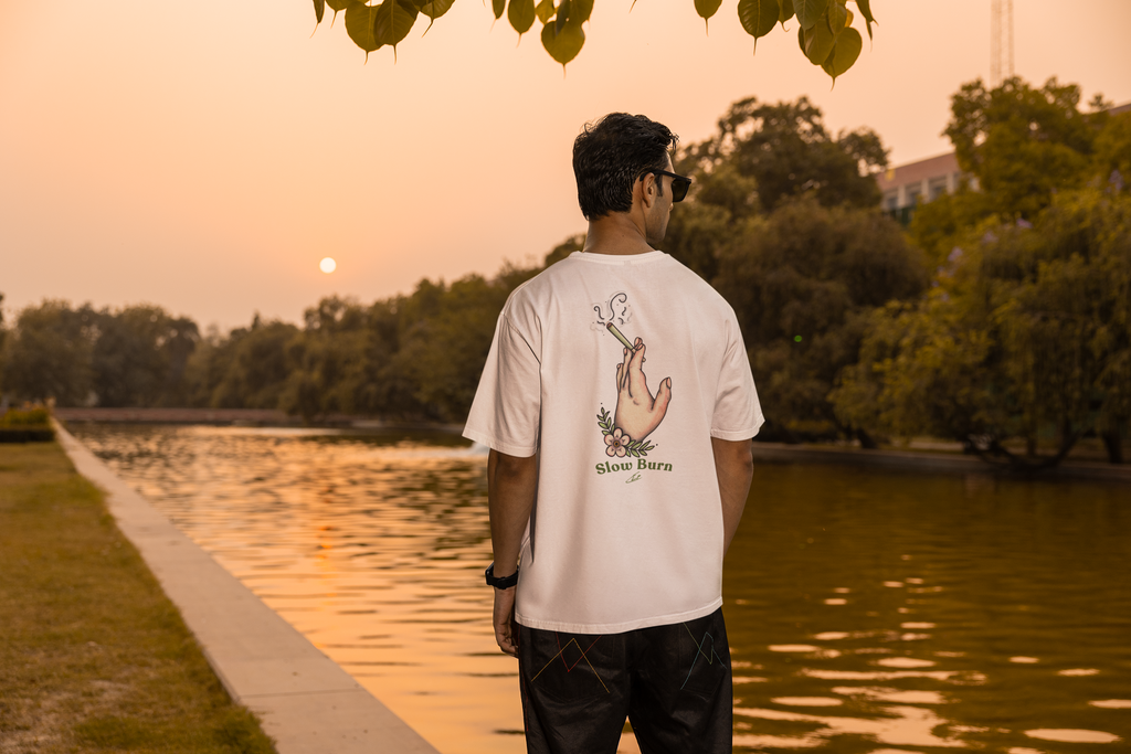 "Slow Burn" Unisex Graphic Tee