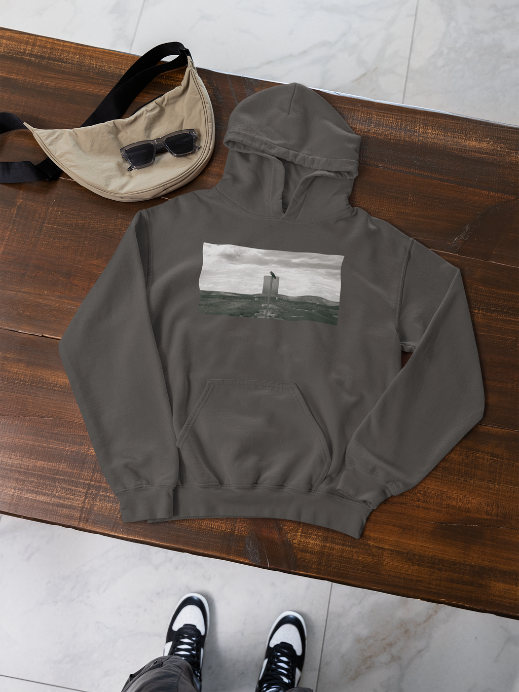 "Horizons" Unisex Crow Hoodie