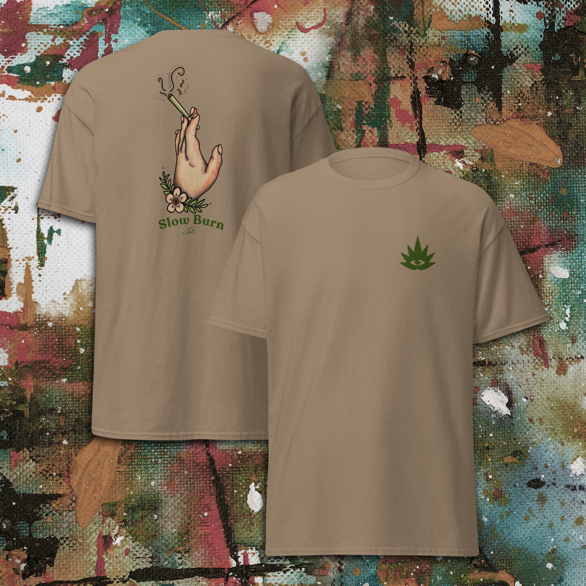 "Slow Burn" Unisex Graphic Tee