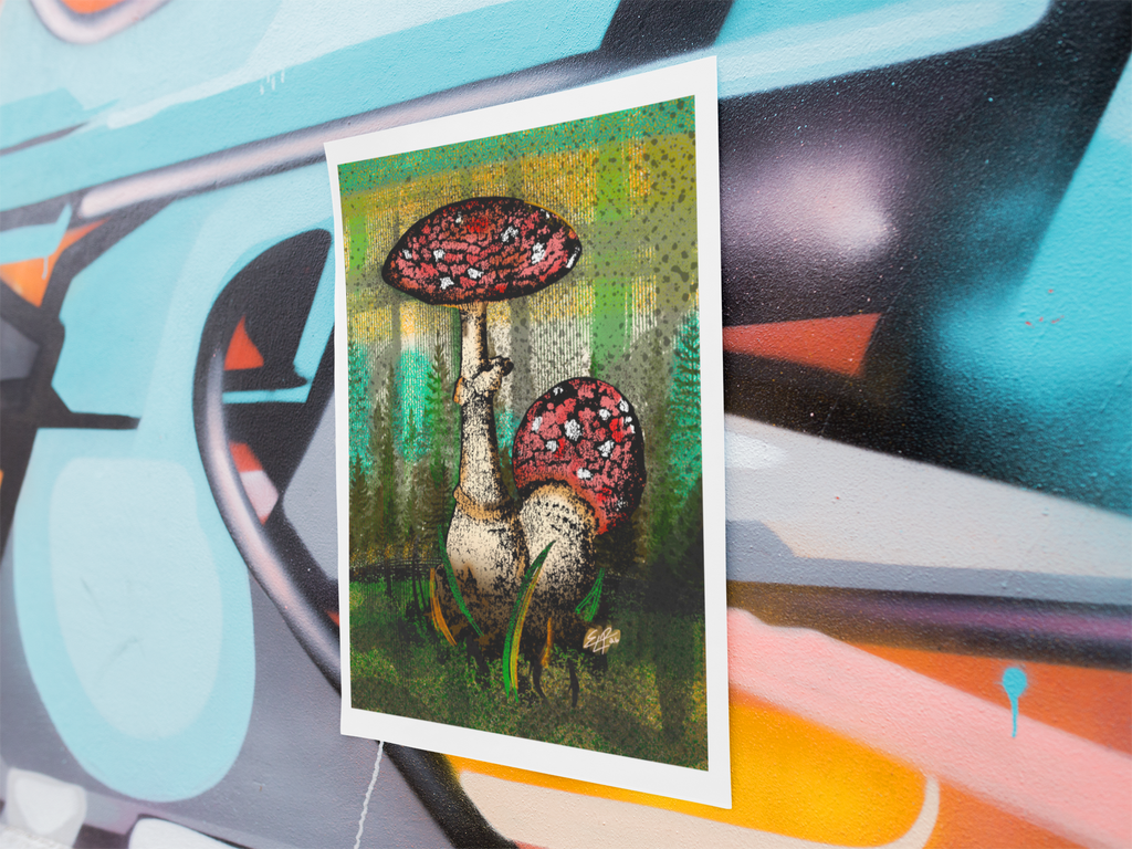 "Spores Season" Fine Art Print