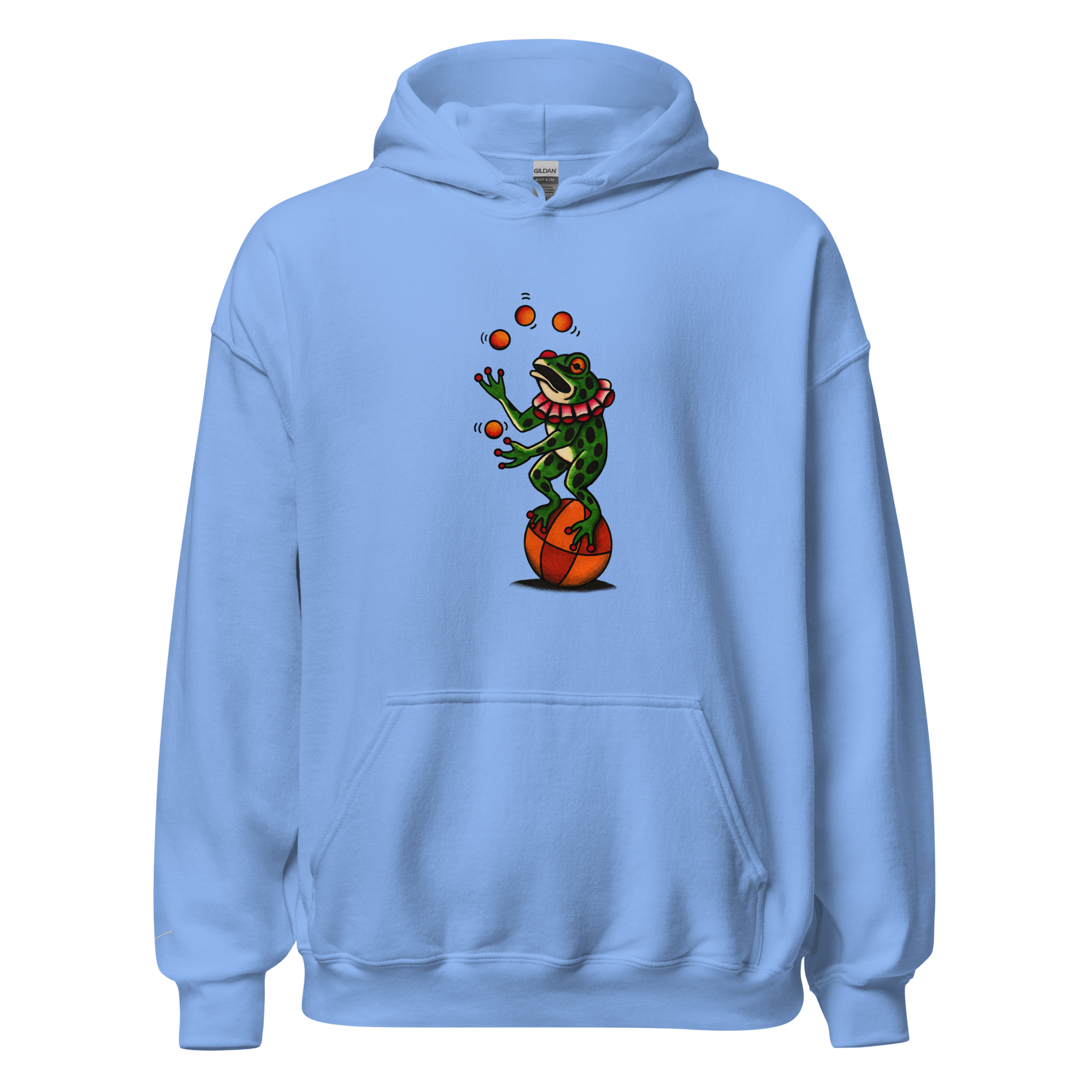 "Balancing Act" Unisex Frog Hoodie