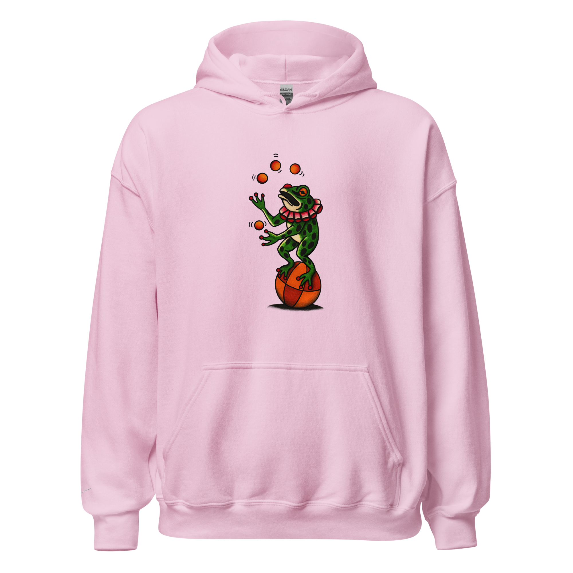 "Balancing Act" Unisex Frog Hoodie