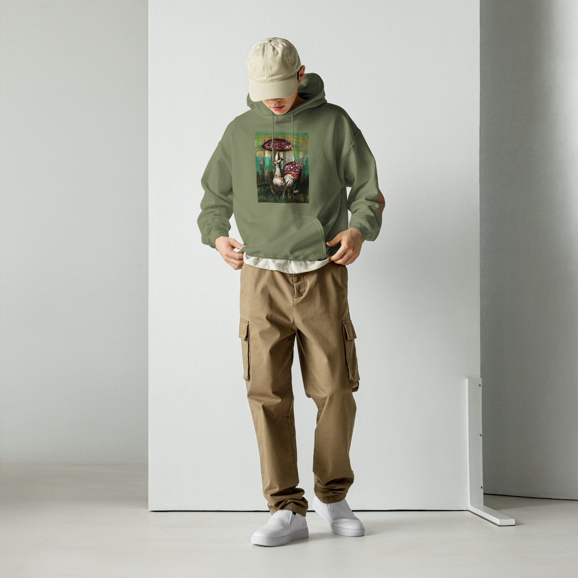 "Spores Season" Unisex Shroom Hoodie